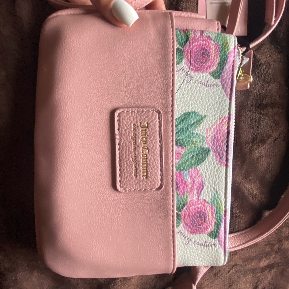 juicy couture 2 pc pullout crossbody